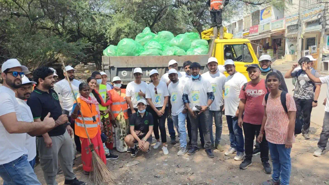 Cleanup in Hyderabad
